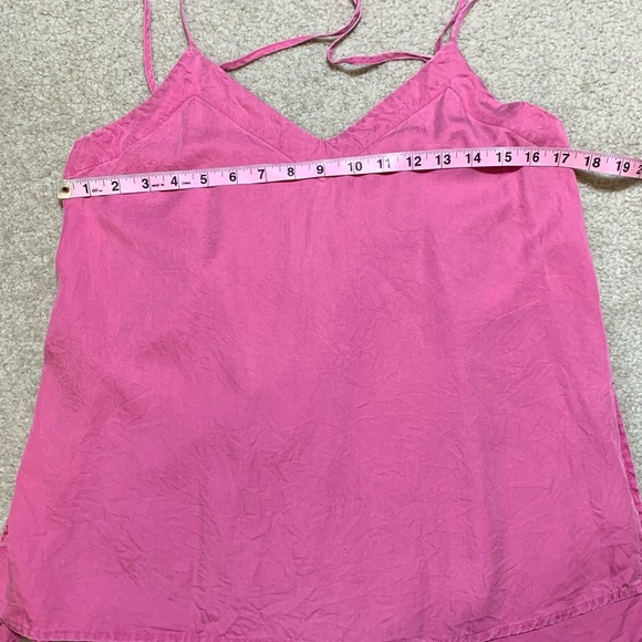 Splendid Elena Tunic Adjustable Tank Top Pink Women Small 100% Lyocell - Picture 5 of 10
